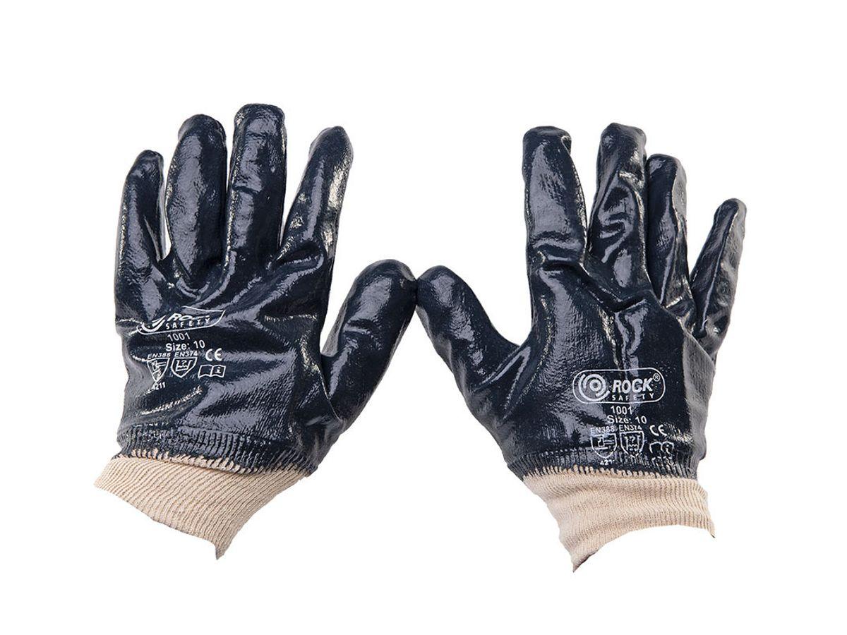 Nitril gecoate handschoenen