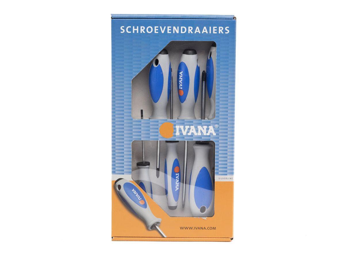Schroevendraaier set 6-delig